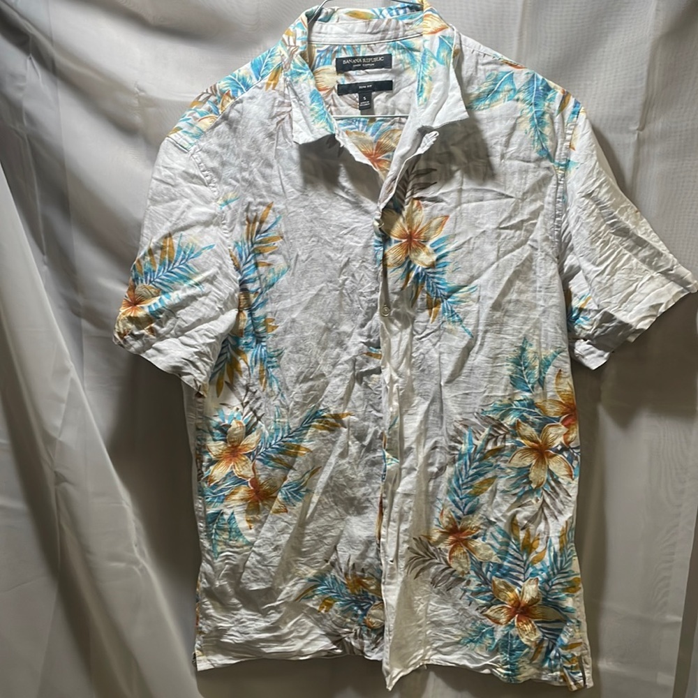 vintage Banana Republic Hawaiian shirt
